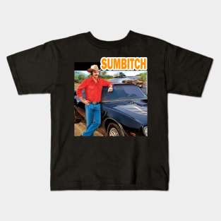 Sumb*tch Smokey And The Bandit Kids T-Shirt